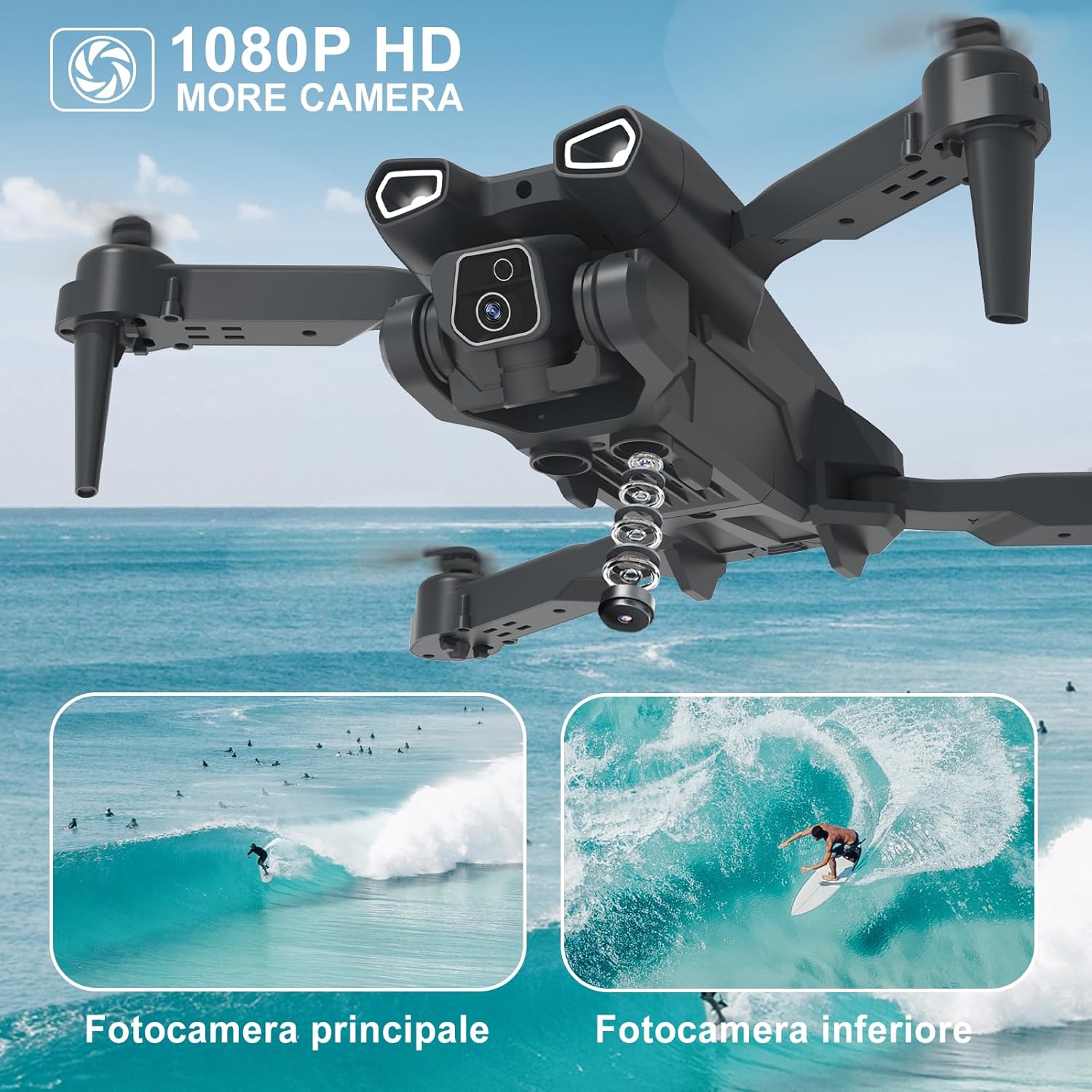 IDEA12 Mini 1080P HD Drone - le-idea