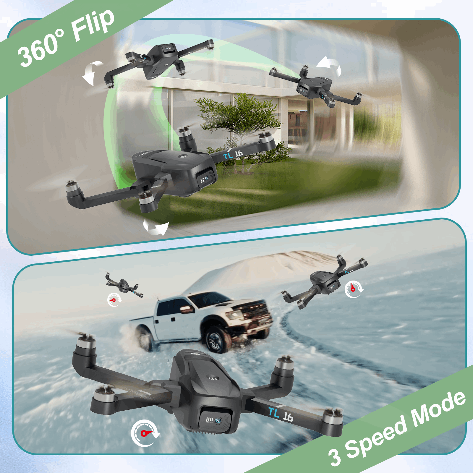 TL16 1080P HD Drone - le-idea