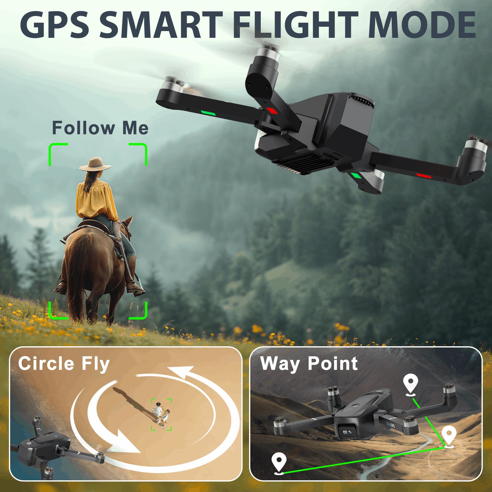 TL16 4K GPS Drone - le-idea