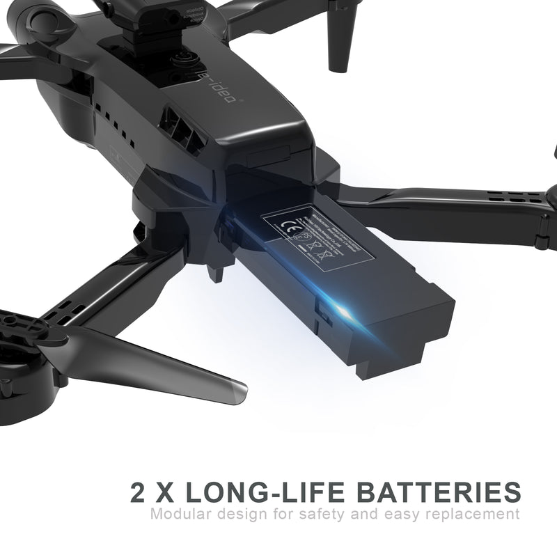 12PRO Drones avec Caméra Moteur Brushless Drone pour Débutants et A