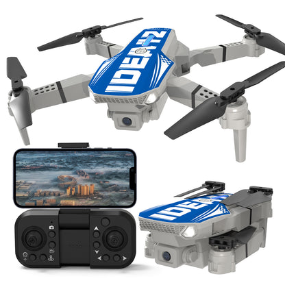 IDEA12 Mini Drone with 720P Camera, 2 Batteries, Brushless Motor, Foldable RC Quadcopter with Optical Flow & WiFi FPV, Beginner Drone for Adults & Kids
