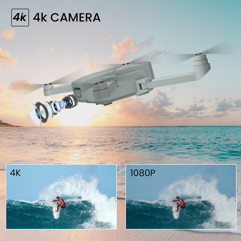 le-idea IDEA31 Professional Drone with 4K HD Camera, 5GHz FPV GPS